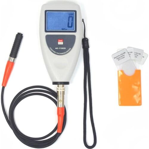 Portable AC-110CS Digital Coating Thickness Gauge For Automotive, Paint Type Thickness Gauge Basic Type Coating precise