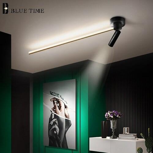 Simplicity Strip LED Ceiling Lights for Living Room Bedroom Bedside Mirror Front Lights Aisle Corridor Home Indoor Ceiling Lamps