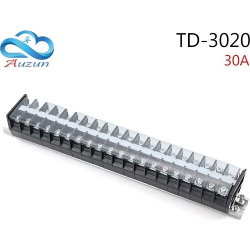 TD-3020 rail terminal block combination terminal block 20-position terminal block 30A660V
