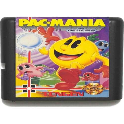 Pac-Mania 16 bit MD Game Card For Sega Mega Drive For Genesis
