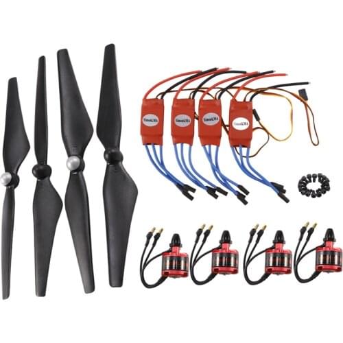 2212 920KV CW CCW Brushless Motor 30A ESC with 5V 2A BEC 9450 Prop for F450 F500 F550 Phantom 2 3 Drone