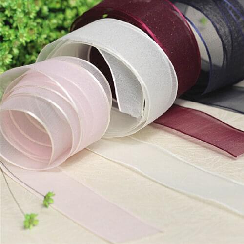 3cm*1yard Chiffon ribbon trimming for clothing wedding dresses DIY sewing accessories trim for tailor