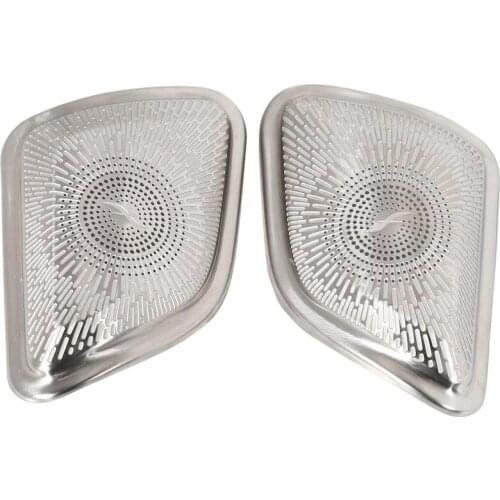 Car Aluminum Alloy Speaker Tweeters Cover Trim Accessories for Mercedes-Benz GLE GLS Class W167 X167 2020