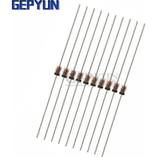 100pcs 1W Zener diode DO-35 1N4749A 24V 1N4748A 22V 1N4747A 20V 1N4746A 18V 1N4745A 16V 1N4744A Gepyun 15V 1N4743A 13V