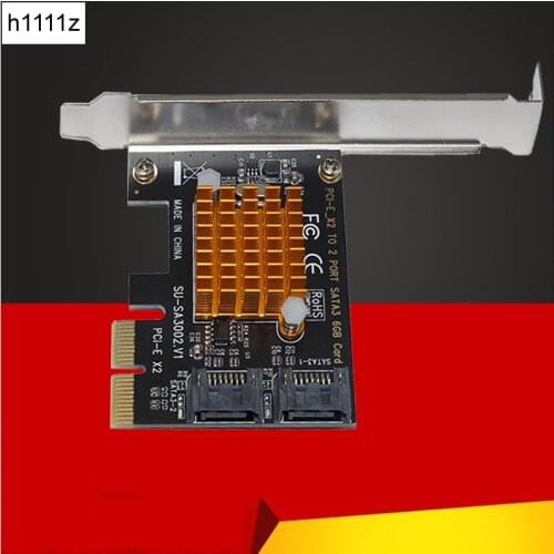 For SA3002 ASM1062 Chip PCI-E To SATA 3.0 Expansion Card 6GSATA3.0 Interface Hard Disk Expansion Card Interface Adapter Card