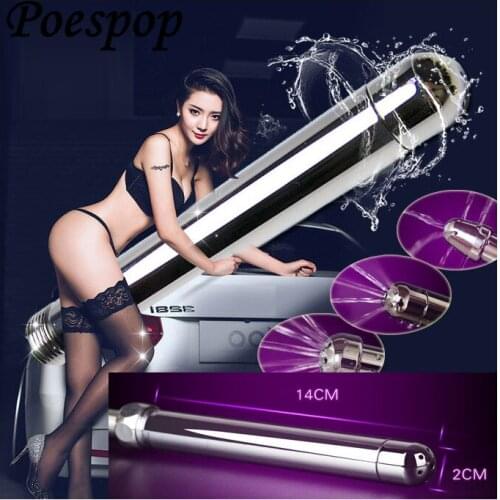 POSEPOP Chrome 3 Heads Bidet Shower Head Portable Bidet Sprayer Handheld Bidet Spray Anal Anus Cleaning Shower Hygienic Shower