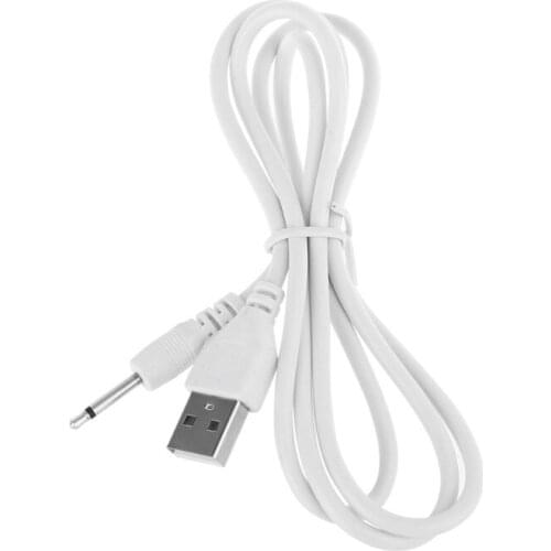 USB Charging Cable Cord Universal USB to 2.5 AUX Mono Power Supply Charger 15/16/17/19mm U1JA