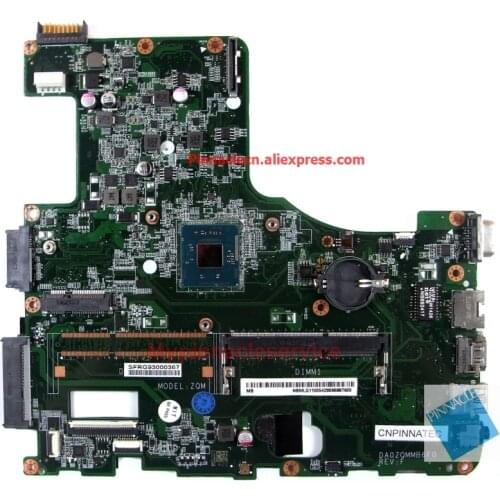 NBMLQ11005 motherboard for acer aspire E5-411 E5-411G DA0ZQMMB6F0 ZQM