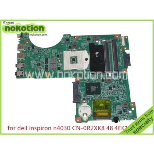 NOKOTION R2XK8 0R2XK8 CN-0R2XK8 48.4EK19.011 for board inspiron N4030 laptop motherboard HM57 DDR3