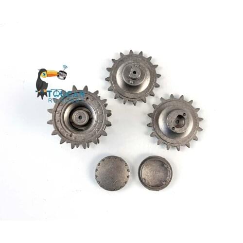 Metal Sprockets of Heng Long 1/16 USSR Soviet KV-1 RC Tank 3878 TH00357-SMT4