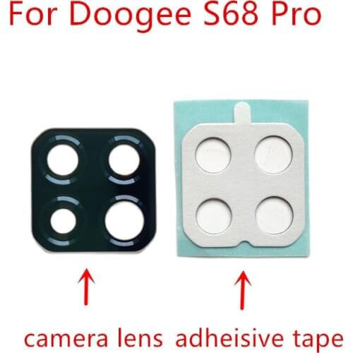 New Original Phone Parts For DOOGEE S68 Pro 5.9inch Cellphone Rear Back Camera Lens Flim Repair Accessories