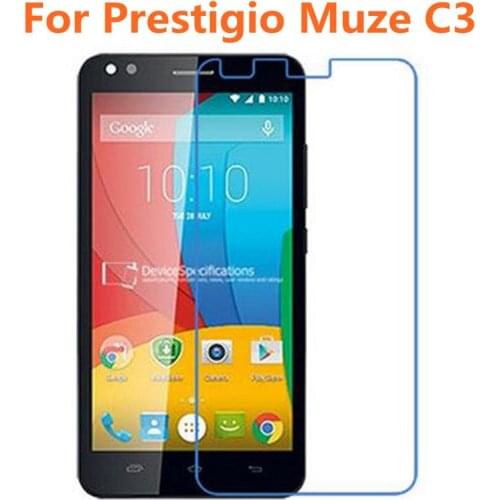 Original Full Glue Tempered Glass For Prestigio Muze C3 Screen Protector Toughened protective film For 3504 PSP3504Duo Glass
