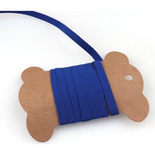 7mm Flat Elastic Band Dark Blue Cord Sewing Clothing Accessories Sewing Accessories Underware Pajamas DIY 24 hours delivery