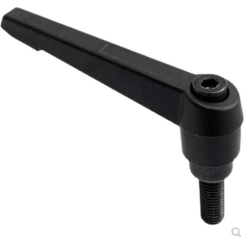 5pcs M8*20/25/32/40/50/60 Black male Thread Clamping Lever Adjustable Handle Knob