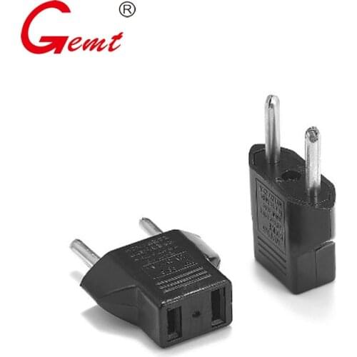 US To EU Plug 2 Holes 5A Power Adapter CN To Euro EU Travel Adapter European Type C Plug Converter Electric Power Sockets Outlet