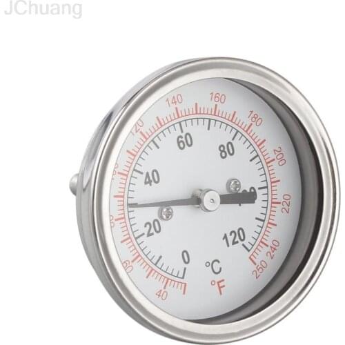 BBQ Thermometer Industrial Thermometer For A Moonshine Still Condenser Brew Pot Temperature Instruments Stainless Steel