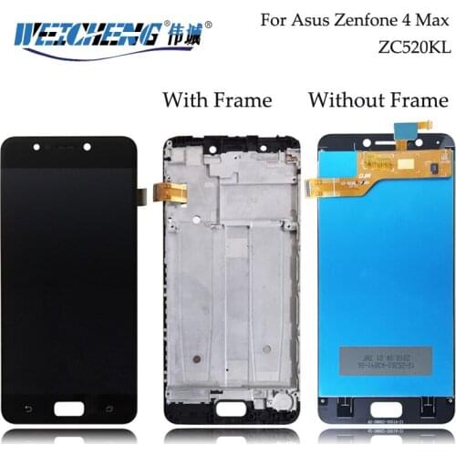 For Asus Zenfone 4 Max ZC520KL LCD Display +Touch Screen Assembly With Frame For Asus ZC520KL LCD Digitizer +free tools
