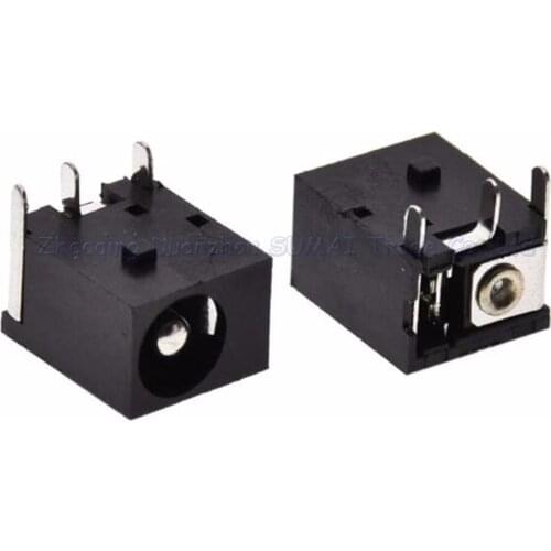 10pcs 100pcs DC044 5.5*2.1MM Laptop power Jack connector 3 Feet