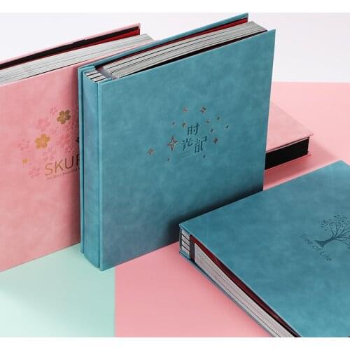 Craft DIY Scrapbooking Picture Memory Book Photo Album Scrapbook 20 Black Pages Memory Books Baby Album Childrens Gift DA60XC