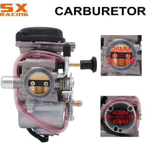 Motorcycle 26mm Carburetor Carb Assembly For SUZUKI EN125 EN 125 125cc Scooter Motorbike Part Off Road ATV Freeshipping