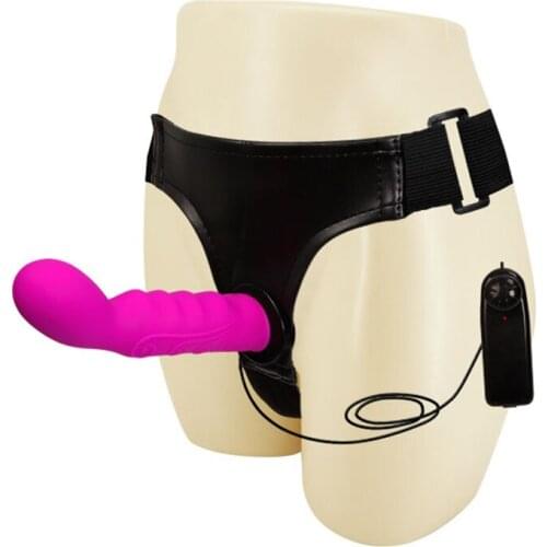 Multi-speed Lesbian Gay Strap on Dildo Pants Harness Penis Dildo Panties Vibrator Cock Vibrating Dildo Sex Toys Adult Products