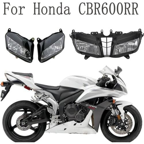 Motorcycle Front Headlamp Headlight Assembly for Honda CBR600RR 2003 2004 2005 2006 2007 2008 2009 2010 2011 2012 2013-2018