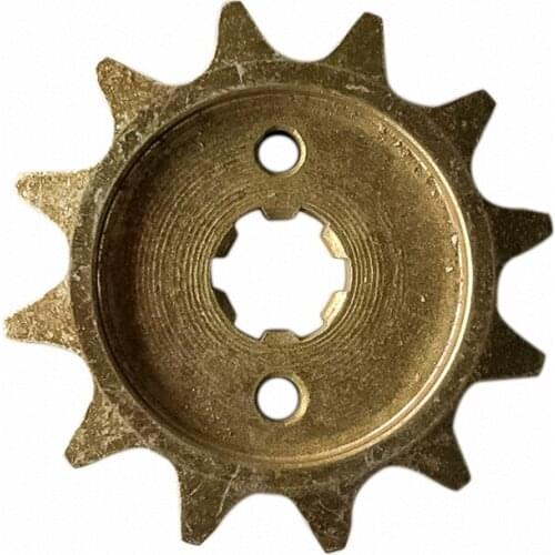 12T Front Engine Sprocket Gear For Falcon110 110CC Kazuma ATV UTV Engine Parts free shipping