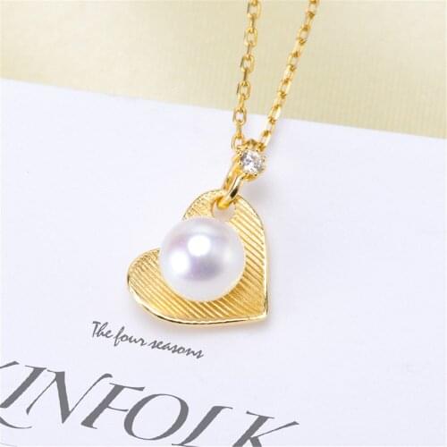 1PCS S925 Sterling Silver Pearl Tray Charm Connector Bail Pendant Clasp DIY Necklace Jewelry Making Accessories