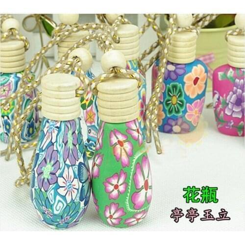 200pcs Auto Hanging Perfume Scent Empty Bottle Air Fresher Pendant without Perfume Classical Car-styling Car Parfums Car Home