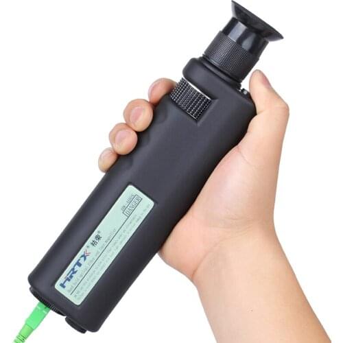 Hand-held magnifying glass fiber optic magnifying glass 200-400 times jumper end tester fiber jumper tester