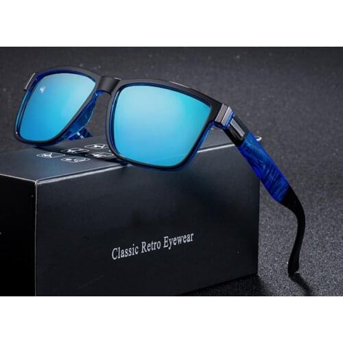 Brand Design Polarized Sunglasses Men Driver Shades Male Vintage Sun Glasses For Women Spuare Mirror Summer UV400 Oculos De Sol