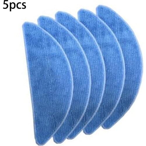 5pcs Mop Cloth Rags For IKOHS NETBOT S15 Robot Vacuum Cleaner Parts Accessory Sweeper Cleaning Pads Replacement Mopping Cloths