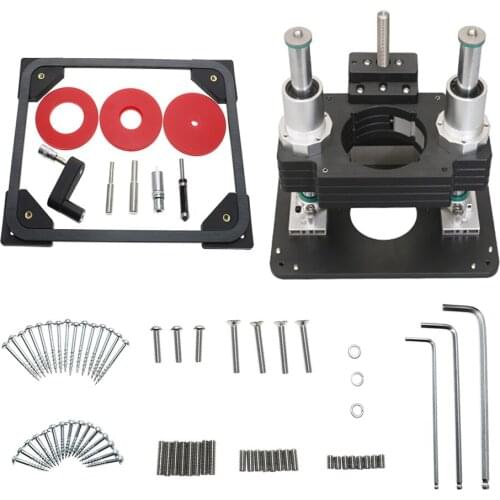 Woodworking Heavy Duty Lift Insert Plate Mount Lift Flip Chip for Inverted Lifting System of Engraving Machine & Bakelite