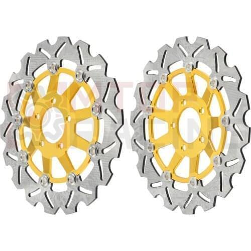 1 Pair Front Brake Disc For Kawasaki ZG1000 A9-A18 (1994-2003) Z1000 (2003-2006 04 05) ZX12R B3/B4/B6F (2004-2006) Front Rotors