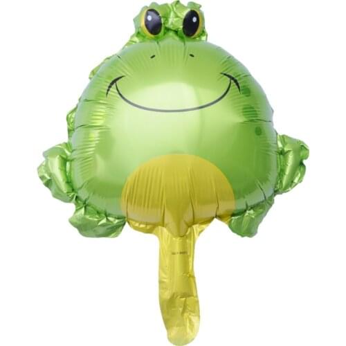 1pc Small Forg Balloon Aluminium Foil Ballon Birthday Balloons Birthday Party Decorations Kids Ballons Decoration Birthday