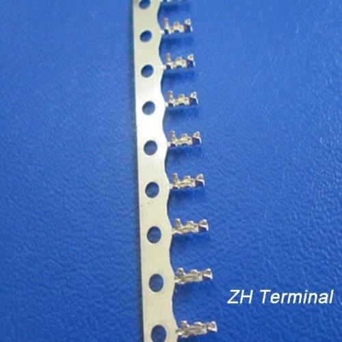 100pcs JST Crimp Terminal Female Contact Pin for ZH mm 1.5 inch Housing Wire to Board Phosphor Bronze