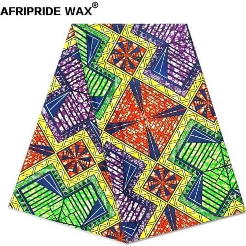 African ankara fabric high quality wholesale african flower 100% cotton real wax brocade fabric for clothing A18F0698