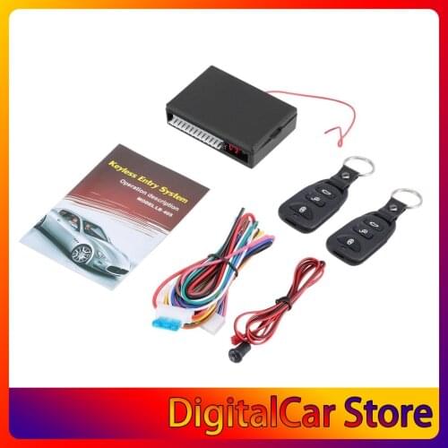 Car Auto Remote Central Kit Door Lock Locking Vehicle Keyless Entry System With Remote Controller Car Styling Accessories