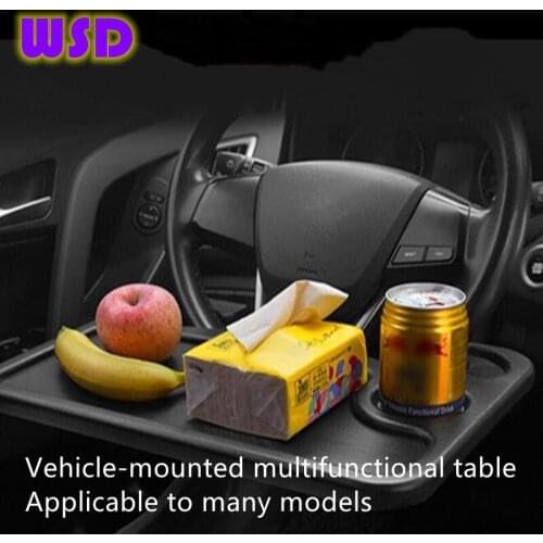 Car steering wheel small table, car drink holder, water cup holder, dining table, car laptop holder, tablet computer table