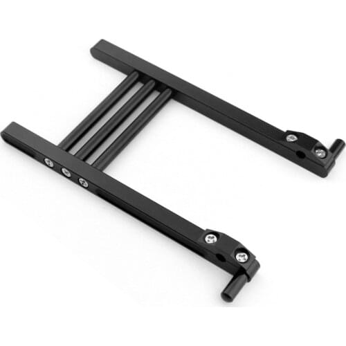 CNC Aluminum Alloy TX Transmitter Bracket Stand Holder for JR / Futaba DX6 FF9 9X Remote Controller RC Quadcopter