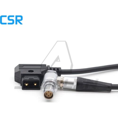 D Tap to Right Angle 6 pin(4+2) Power for Camera RED Epic/ GEmini/RED SCARLE power cable