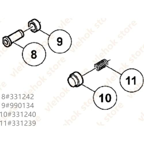 Push button for HITACHI DH38SS Power Tool Accessories Electric tools part