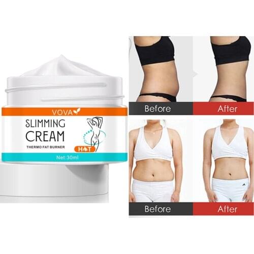 Body Slimming Cream Fat Burning Cream Weight Loss Slimming Thermo Fat Burner Body Fat Reduction Cream Massage Cream 30ml
