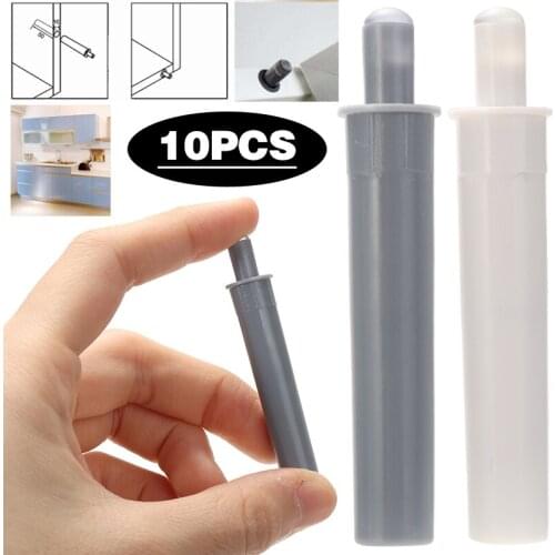 Mayitr 10pcs Cupboard Damper Door Buffer Cabinet Dampers Quiet Soft Closer Cushion Push To Open Noise Reducer Stopper Household