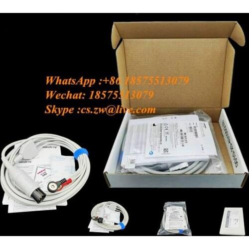 Mindray Original Monitor Accessories 6-pin 3-lead Integrated ECG Lead Cable AHA Defibrillation Type EA6131B