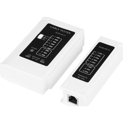 Multifunctional RJ45 RJ11 Network Cable Tester Ethernet LAN Network Wire Lead Testing Tool Network Cable Tester Measuring Tool