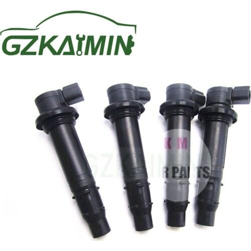 4PCS Ignition Coils Pack F6T558 Fit For Yamaha MT-07 14-17 R6 RJ15 Bj YZF-R1 FZ8