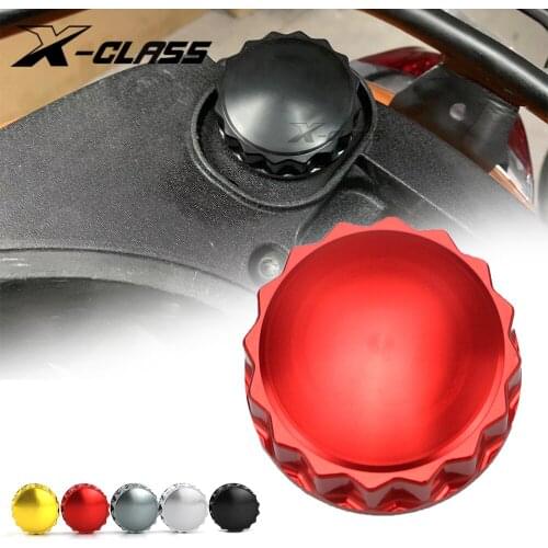 Motorcycle Fuel Tank Filler Cap Cover Red CNC Aluminum Accessories for Piaggio Vespa GTS GTV 125 250 300 LX Primavera Sprint 150