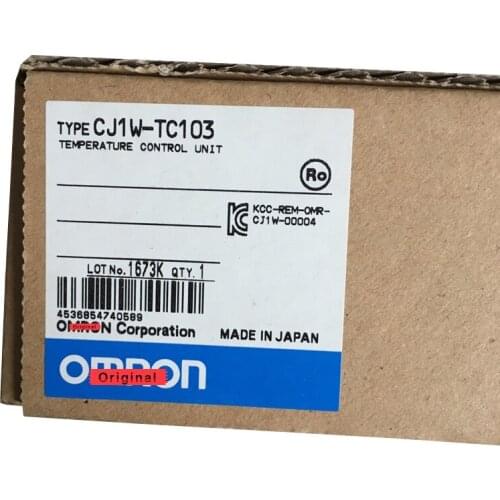 New Original CJ1W-TC103 PLC 2 Loops NPN Output