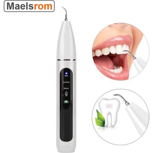 Full Medical Intelligent Ultrasonic Electric Dental Scaler Portable Dental Scaler Calculus Stains Tartar Removal Cleaner Dentist